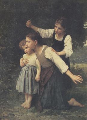 Adolphe William Bouguereau Dans le bois (mk26) oil painting picture